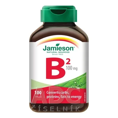 J - VITAMIN B2 100MG 100 TBL